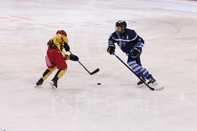 Eishockey - Nachwuchs U15 - Bayernliga - Testspiel - Saison 2020/2021 -  ERC Ingolstadt - Kaufbeuren - Foto: Ralf Lüger