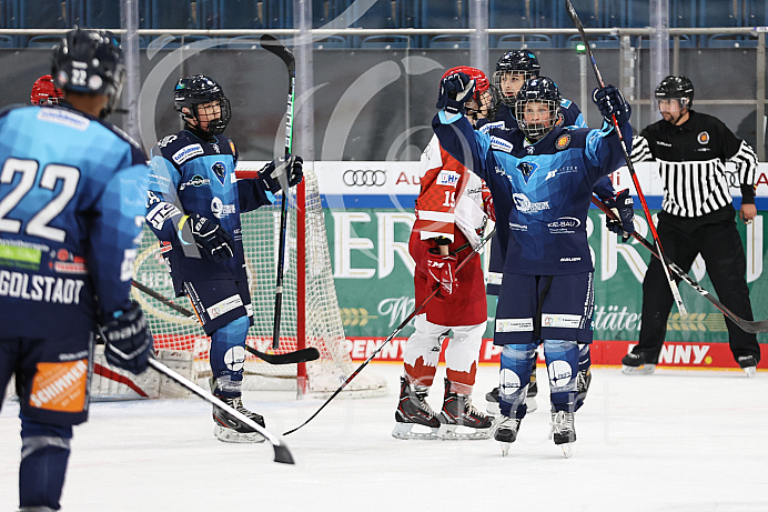 Eishockey - Nachwuchs U17 - Schüler Bundesliga - Punktspiel - Saison 2021/2022 - ERC Ingolstadt - Eisbären Regensburg - Foto: Ralf Lüger