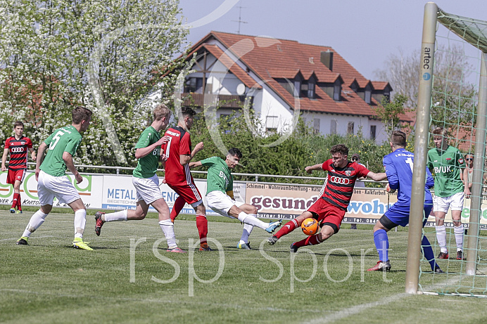 Fussball, Bayernliga, A-Junioren - Saison 2017/2018 - FC Ingolstadt 04 - FC Schweinfurt 05 - 21.4.2018