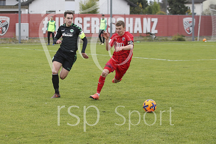Fussball - A-Junioren Bundesliga - Ingolstadt - Saison 2019/2020 - FC Ingolstadt 04 - Greuther Fürth - 09.11.2019 -  Foto: Ralf Lüger