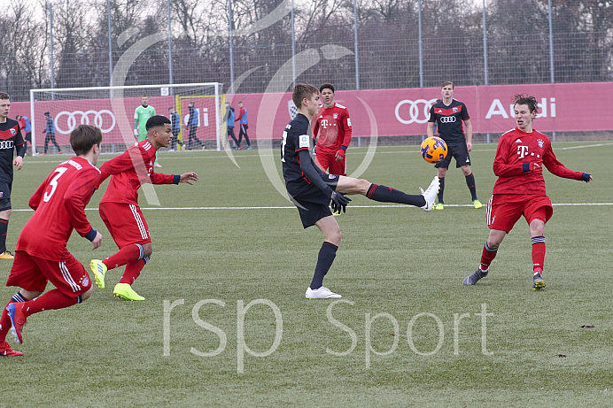 Fussball - A-Junioren Bundesliga - Ingolstadt - Saison 2018/2019 - FC Ingolstadt 04 - FC Bayern München - 20. Spieltag - 02.02.2019 -  Foto: Ralf Lüger/rsp-sport.de