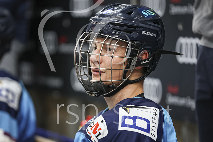 DNL - Eishockey - Saison 2023/2024  - Tespspiel - ERC Ingolstadt - Budapest - Foto: Ralf Lüger