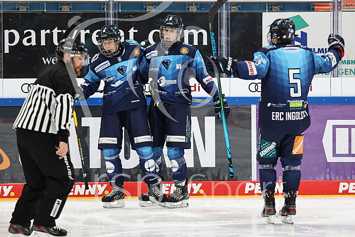 Eishockey - Nachwuchs U17 - Schüler Bundesliga - Punktspiel - Saison 2021/2022 - ERC Ingolstadt - Eisbären Regensburg - Foto: Ralf Lüger
