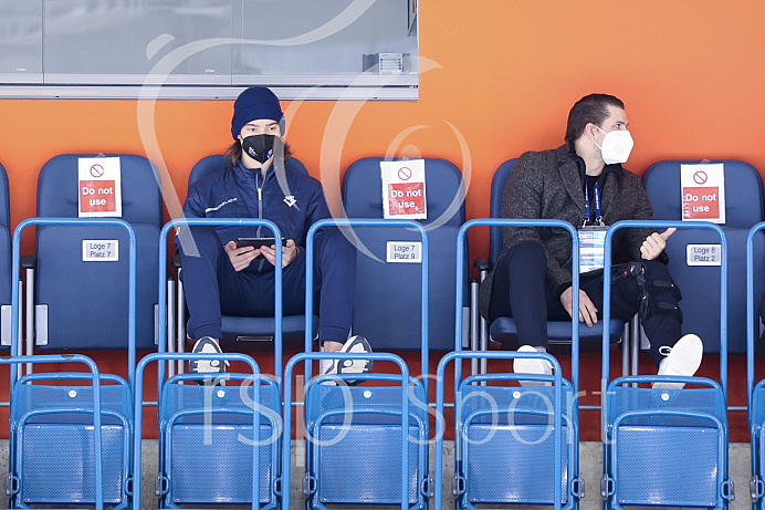 Eishockey - Herren - DEL - Saison 2020/2021 -   ERC Ingolstadt - Adler Mannheim - Foto: Ralf Lüger