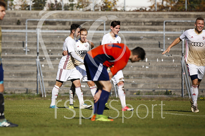 Fussball, Bayernliga - A-Junioren -  Saison 2017/2018 - FC Ingolstadt 04 - SG Quelle Fürth -14.10.2017