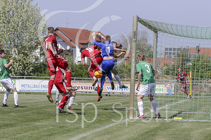 Fussball, Bayernliga, A-Junioren - Saison 2017/2018 - FC Ingolstadt 04 - FC Schweinfurt 05 - 21.4.2018