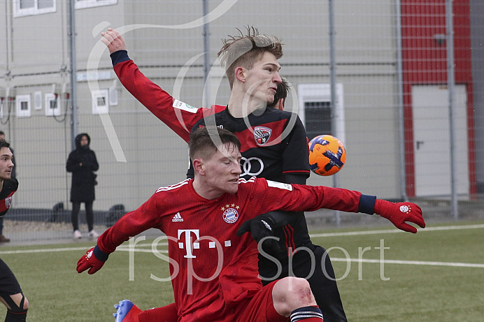 Fussball - A-Junioren Bundesliga - Ingolstadt - Saison 2018/2019 - FC Ingolstadt 04 - FC Bayern München - 20. Spieltag - 02.02.2019 -  Foto: Ralf Lüger/rsp-sport.de