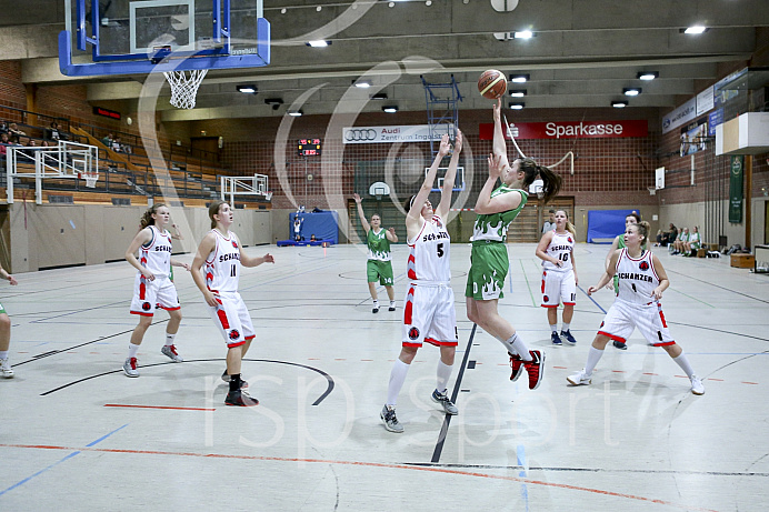 Frauen Basketball Bayernliga BYLDS - Saison 2017/2018 - MSG Ingolstadt/Etting - SSV Schrobenhausen Green Devilds  -  Foto: Ralf Lüger