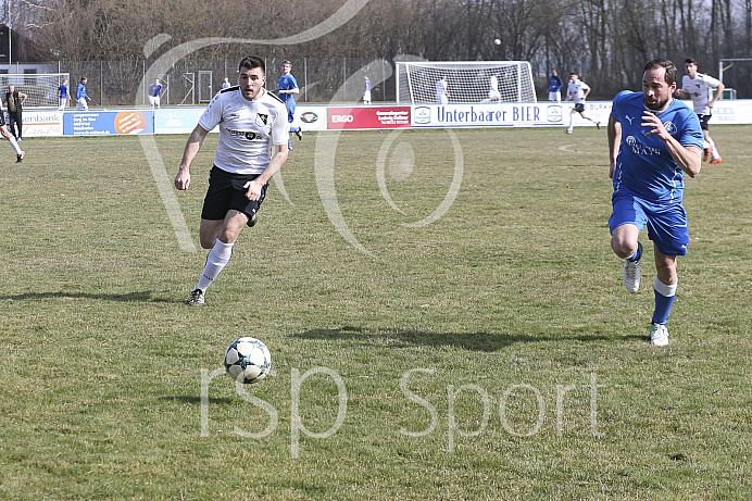 Fussball - Herren - Kreisklasse - Saison 2018/2019 - DJK Langenmosen - SC Ried/Neuburg  - 24.03.2019 -  Foto: Ralf Lüger/rsp-sport.de