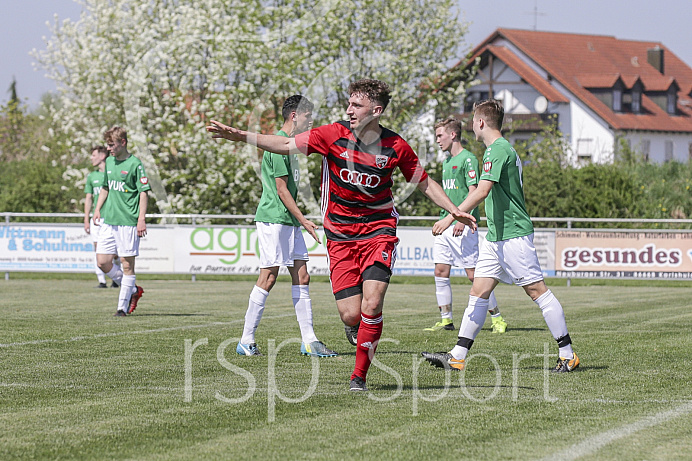 Fussball, Bayernliga, A-Junioren - Saison 2017/2018 - FC Ingolstadt 04 - FC Schweinfurt 05 - 21.4.2018