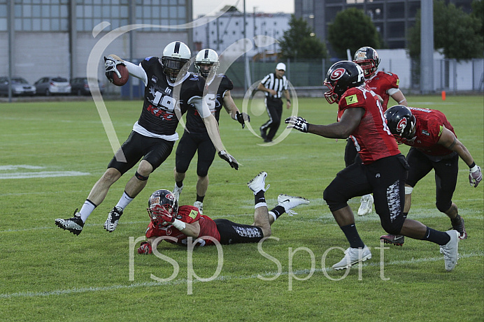 GFL1 - Football - Saison 2017 - Ingolstadt Dukes - Saarland Hurricanes - Foto: Ralf Lüger