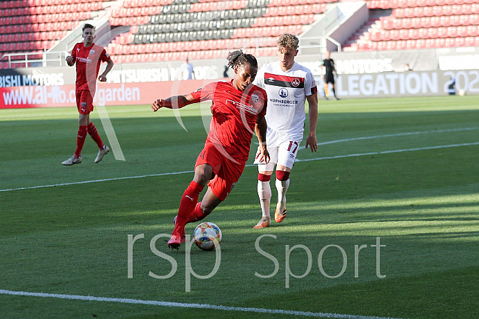 Fussball - 3. Bundesliga - Ingolstadt - Saison 2019/2020 - FC Ingolstadt 04 - 1. FC Nürnberg - Relegation Rückspiel - 11.07.2020 -  Foto: Ralf Lüger/rsp-sport.de