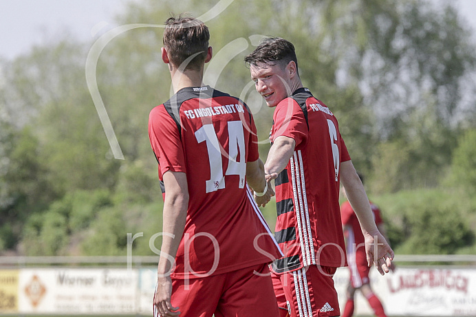 Fussball, Bayernliga, A-Junioren - Saison 2017/2018 - FC Ingolstadt 04 - FC Schweinfurt 05 - 21.4.2018