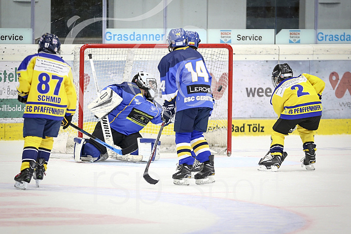 Eishockey, Knaben, Landesliga, Saison 2018/2019, Spiel 4, 21.10.2018, Geretsried - EC Pfaffenhofen, Foto: Ralf L