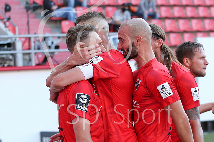 Fussball - 3. Bundesliga - Ingolstadt - Saison 2019/2020 - FC Ingolstadt 04 - 1. FC Nürnberg - Relegation Rückspiel - 11.07.2020 -  Foto: Ralf Lüger/rsp-sport.de