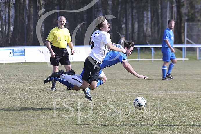 Fussball - Herren - Kreisklasse - Saison 2018/2019 - DJK Langenmosen - SC Ried/Neuburg  - 24.03.2019 -  Foto: Ralf Lüger/rsp-sport.de