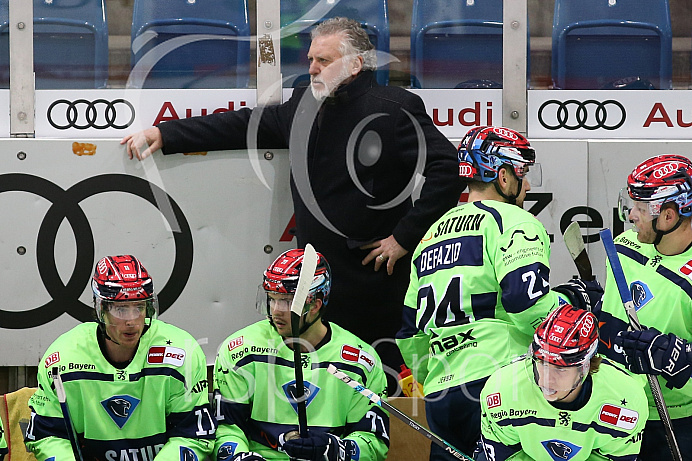 Eishockey - Herren - DEL - Saison 2020/2021 -   ERC Ingolstadt - Straubing Tigers - Foto: Ralf Lüger