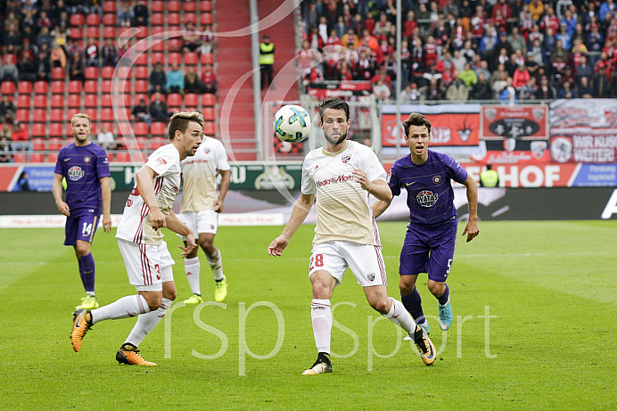 Fussball, 2. Bundesliga, Saison 2017/2018, FC Ingolstadt - Erzgebirge Aue