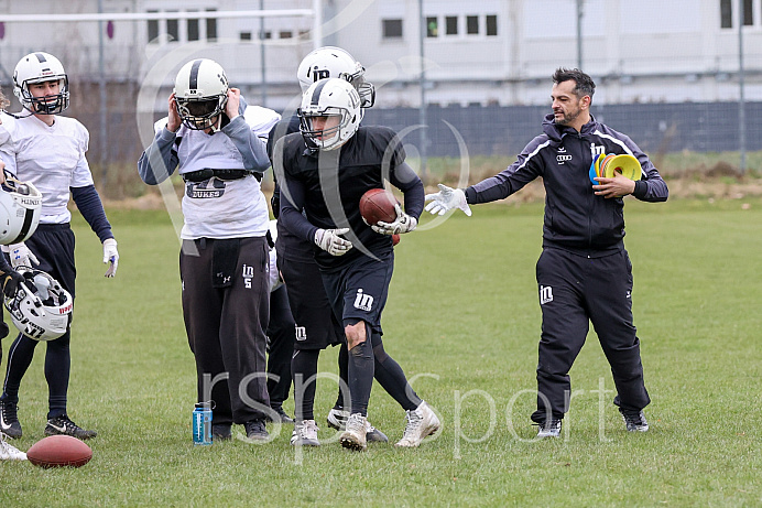 Football, Regionalliga, Saison 2021,Ingolstadt Dukes -  - Training - 13.03.2021