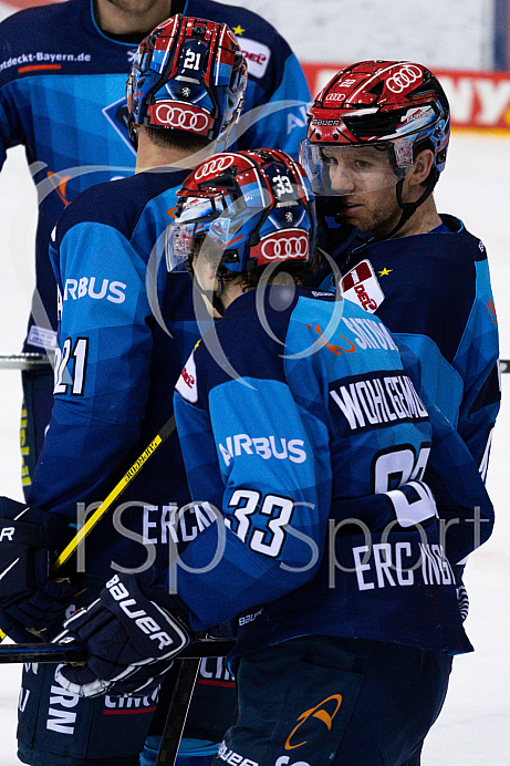 Eishockey - Herren - DEL - Saison 2020/2021 -   ERC Ingolstadt - Schwenningen  - Foto: Ralf Lüger