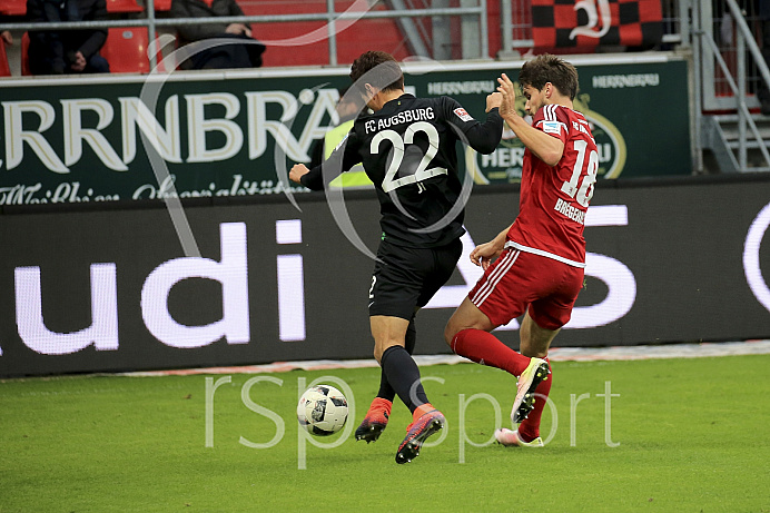 1. BL - Saison 2016/2017 - FC Ingolstadt 04 - FC Augsburg 1. BL - Saison 2016/2017 - FC Ingolstadt 04 - FC Augsburg