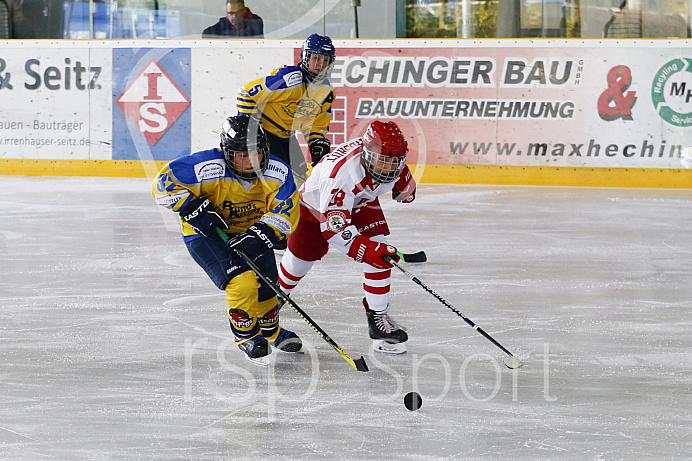 Eishockey, Knaben, Landesliga, Saison 2018/2019, Spiel 2, 06.10.2018, EC Pfaffenhofen - EV Landshut, Foto: Ralf L