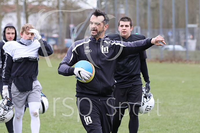 Football, Regionalliga, Saison 2021,Ingolstadt Dukes -  - Training - 13.03.2021