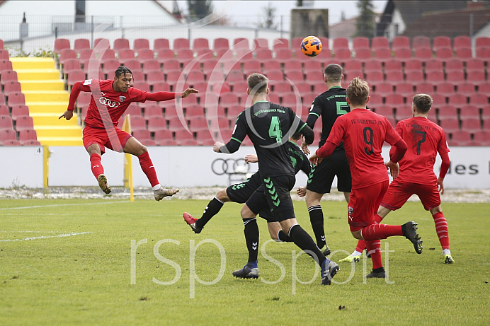 Fussball - A-Junioren Bundesliga - Ingolstadt - Saison 2019/2020 - FC Ingolstadt 04 - Greuther Fürth - 09.11.2019 -  Foto: Ralf Lüger