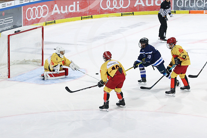 Eishockey - Nachwuchs U15 - Bayernliga - Testspiel - Saison 2020/2021 -  ERC Ingolstadt - Kaufbeuren - Foto: Ralf Lüger