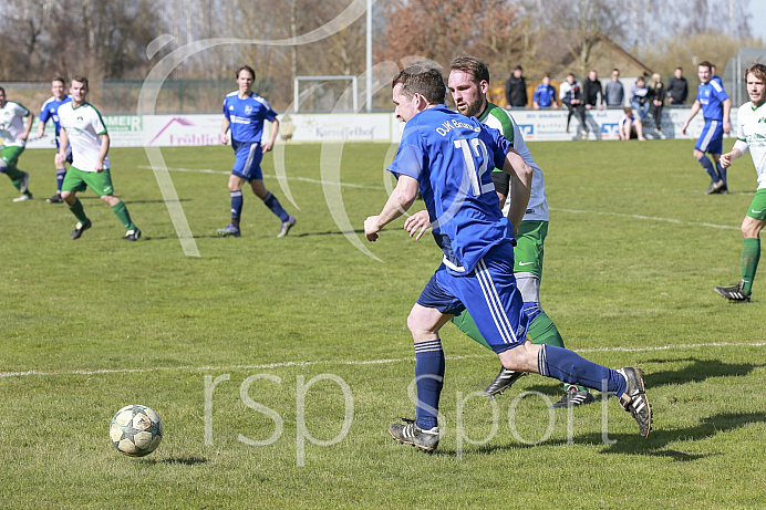 Fussball - Herren - B-Klasse  Augsburg - Saison 2017/18 - DJK Brunnen - SV Ludwigsmoos - Foto: Ralf Lüger/rsp-sport.de