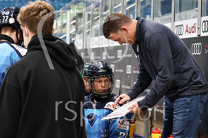 DNL - Testspiel - Eishockey - Saison 2021/2022  - ERC Ingolstadt - Augsburg - Foto: Ralf Lüger