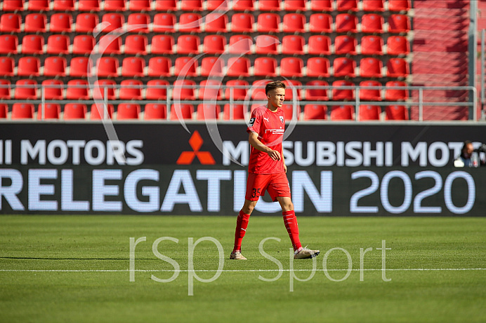 Fussball - 3. Bundesliga - Ingolstadt - Saison 2019/2020 - FC Ingolstadt 04 - 1. FC Nürnberg - Relegation Rückspiel - 11.07.2020 -  Foto: Ralf Lüger/rsp-sport.de