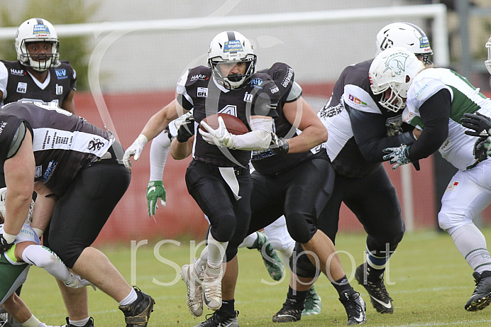 Football, GFL1, Saison 2019, Ingolstadt Dukes - Schwäbisch Hall - Spiel 1l - 04.05.2019