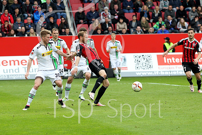 1. BL - Saison 2015/2016 - FC Ingolstadt 04 vs. Borussia Mönchengladbach 1. BL - Saison 2015/2016 - FC Ingolstadt 04 vs. Borussia Mönchengladbach