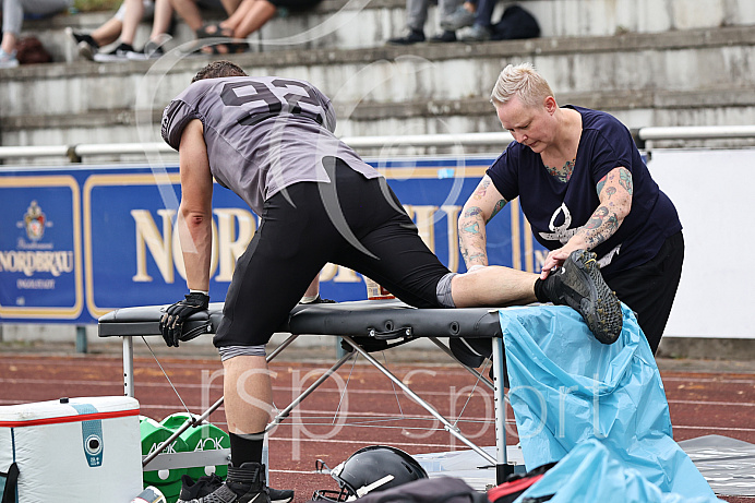 Football, Testspiel, Saison 2021, Ingolstadt Dukes - Augsburg Storms - 24.07.2021