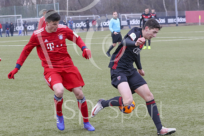Fussball - A-Junioren Bundesliga - Ingolstadt - Saison 2018/2019 - FC Ingolstadt 04 - FC Bayern München - 20. Spieltag - 02.02.2019 -  Foto: Ralf Lüger/rsp-sport.de