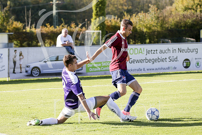 Fussball, Bezirksliga Schwaben, Saison 2017/2018, VFR Neuburg/Donau - TSV Hollenbach