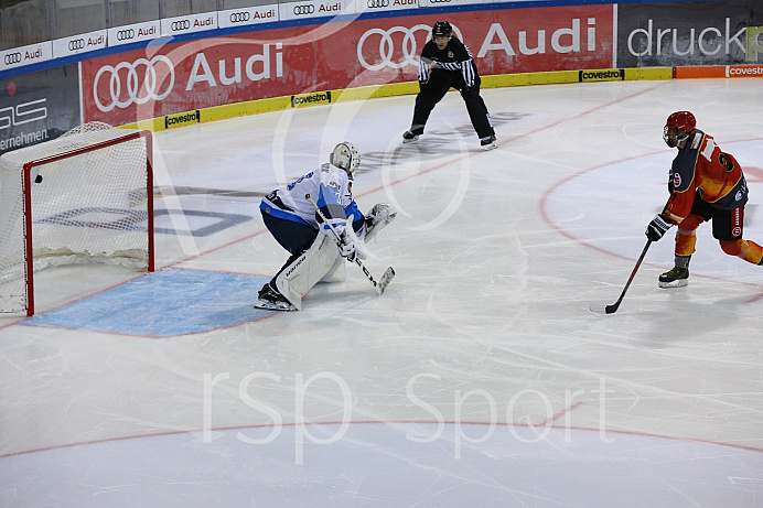 DNL - Eishockey - Saison 2020/21 - Testspiel - ERC Ingolstadt - Kaufbeuren - Foto: Ralf Lüger