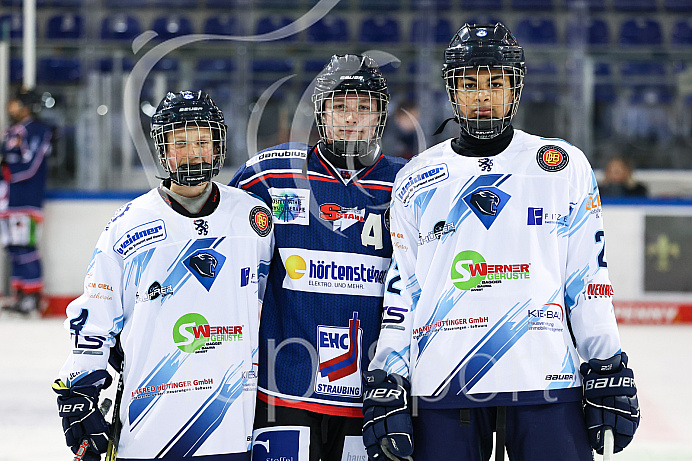 Eishockey - Nachwuchs U17 - Schüler Bundesliga - Punktspiel - Saison 2021/2022 - EHC Straubing -  ERC Ingolstadt - Foto: Ralf Lüger