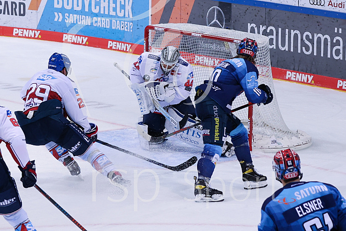 Eishockey - Herren - DEL - Saison 2020/2021 -   ERC Ingolstadt - Adler Mannheim - Foto: Ralf Lüger