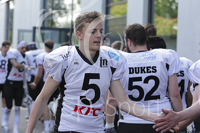 Football, GFL1, Saison 2018, Stuttgart Scorpions - Ingolstadt Dukes, 28.04.2018 Football, GFL1, Saison 2018, Stuttgart Scorpions - Ingolstadt Dukes, 28.04.2018