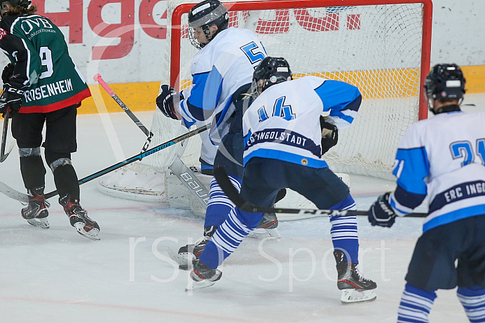 Eishockey - Nachwuchs U15 - Bayernliga - Saison 2020/2021 -  Rosenheim - ERC Ingolstadt - Foto: Ralf Lüger