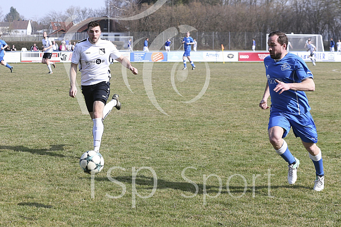 Fussball - Herren - Kreisklasse - Saison 2018/2019 - DJK Langenmosen - SC Ried/Neuburg  - 24.03.2019 -  Foto: Ralf Lüger/rsp-sport.de