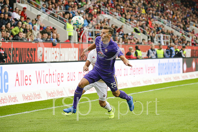 Fussball, 2. Bundesliga, Saison 2017/2018, FC Ingolstadt - Erzgebirge Aue