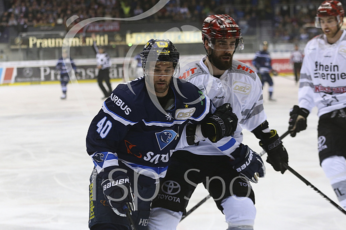 Eishockey, Herren, DEL, Saison 2018/2019, ,Playoff Spiel 2, 15.03.2019, ERC Ingolstadt - Kölner Haie, Foto: Ralf Lüger/rsp-sport