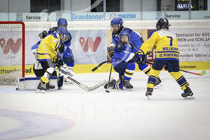 Eishockey, Knaben, Landesliga, Saison 2018/2019, Spiel 4, 21.10.2018, Geretsried - EC Pfaffenhofen, Foto: Ralf L
