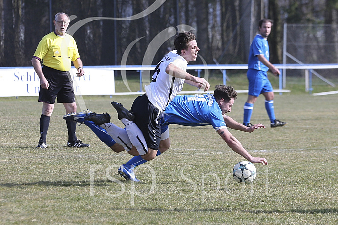 Fussball - Herren - Kreisklasse - Saison 2018/2019 - DJK Langenmosen - SC Ried/Neuburg  - 24.03.2019 -  Foto: Ralf Lüger/rsp-sport.de