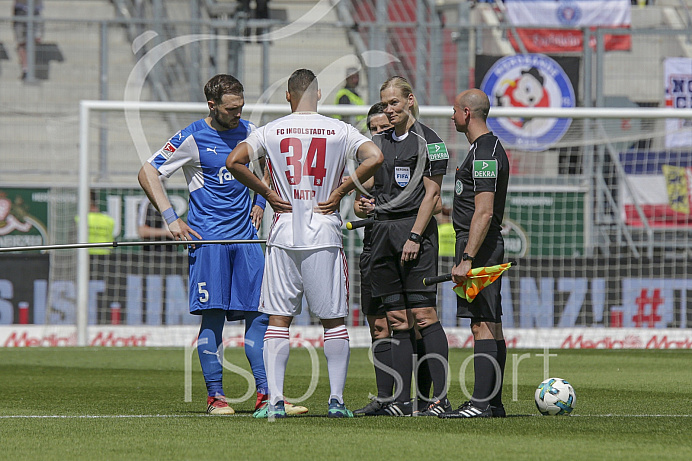 Fussball, Herren, 2. Bundesliga, Saison 2017/2018, FC Ingolstadt - Kiel