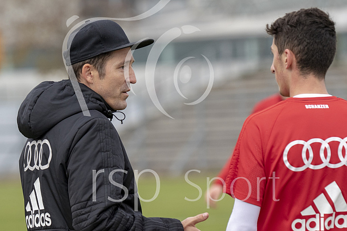 Fussball - A-Junioren Bundesliga - Ingolstadt - Saison 2018/2019 - FC Ingolstadt 04 - FC Augsburg - 10. Spieltag - 03.11.2018 -  Foto: Ralf Lüger/rsp-sport.de