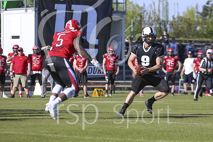Football, GFL1, Saison 2019,Ingolstadt Dukes - Potsdam Royals - Testspiel - 20.04.2019
